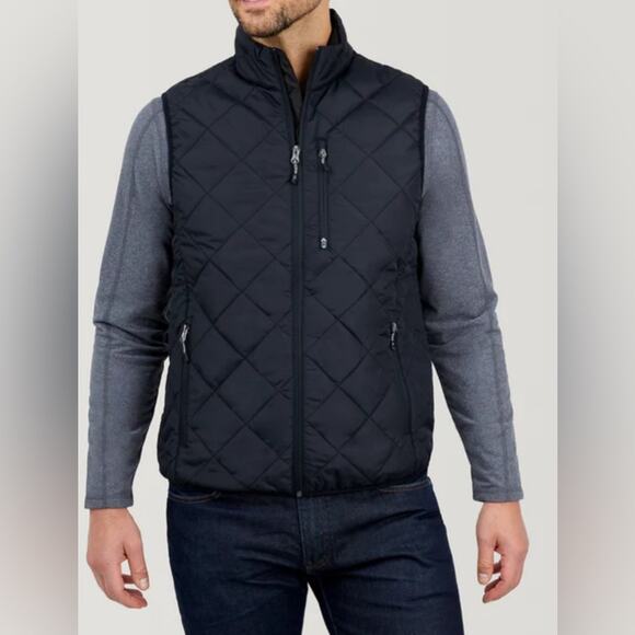 Free Country Other - Free Country Men’s Trail Creek Puffer Vest Size XXL Black